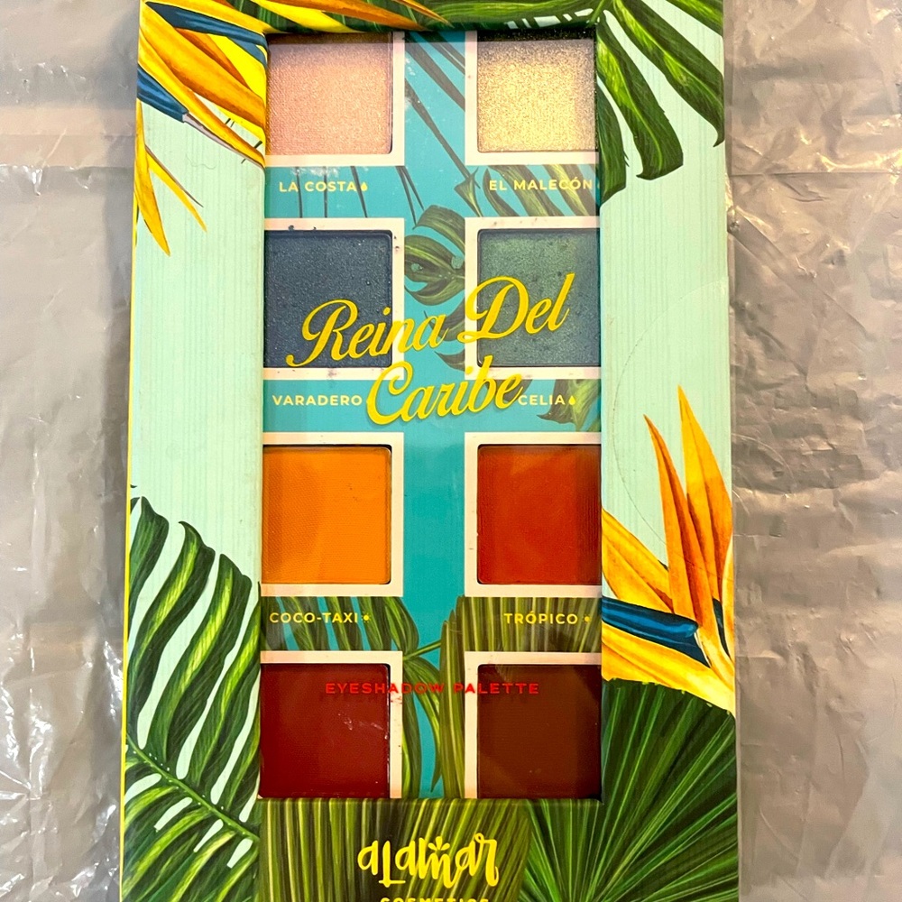 Never Opened Alamar Cosmetics: Reina Del Caribe Eye Pallet